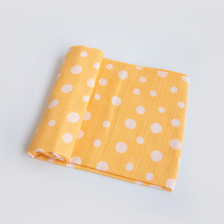 Ultra-Soft Cute Polka Cotton Muslin Swaddle for Kids | 0-4 Years