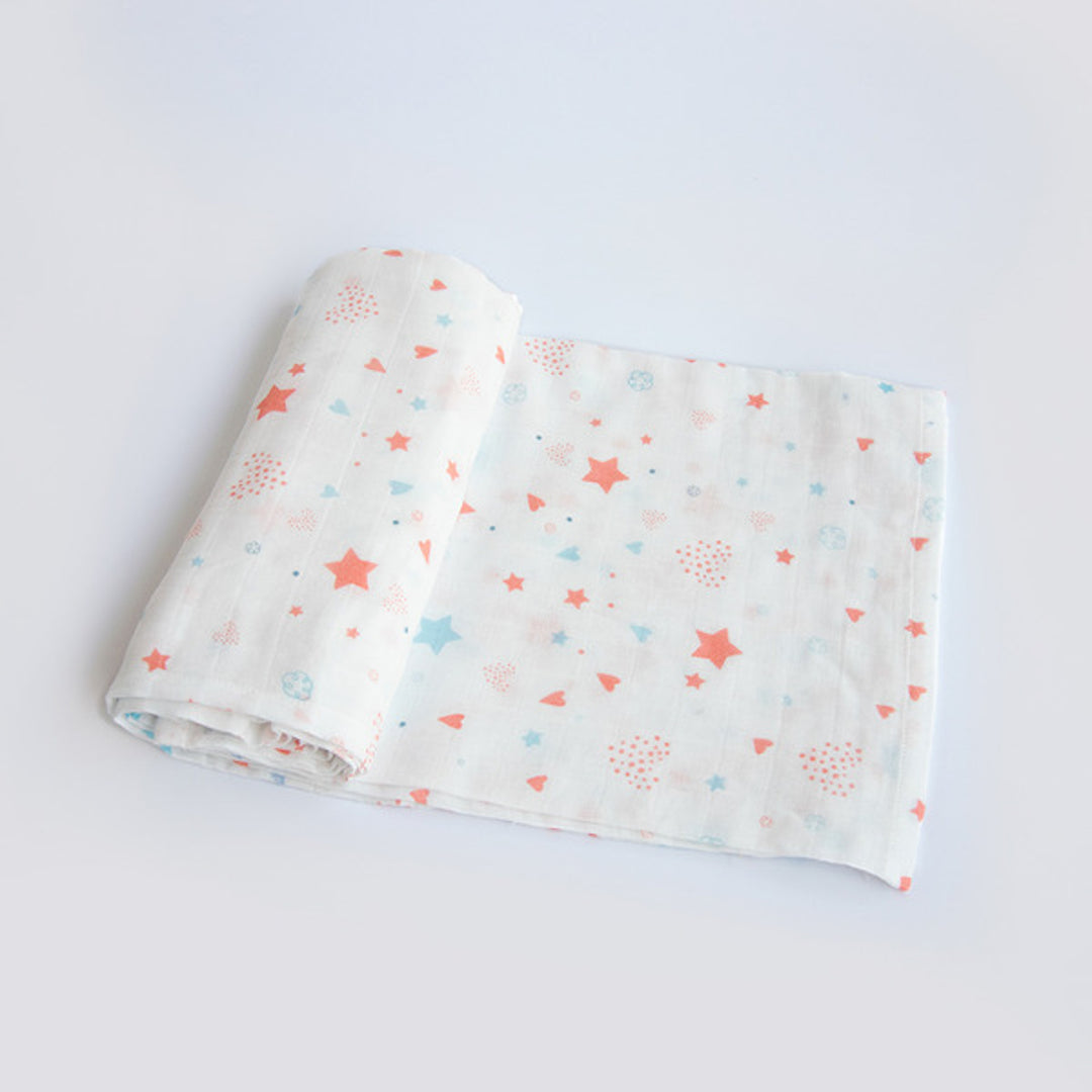 Ultra-Soft Fairy Dust Cotton Muslin Swaddle for Kids | 0-4 Years