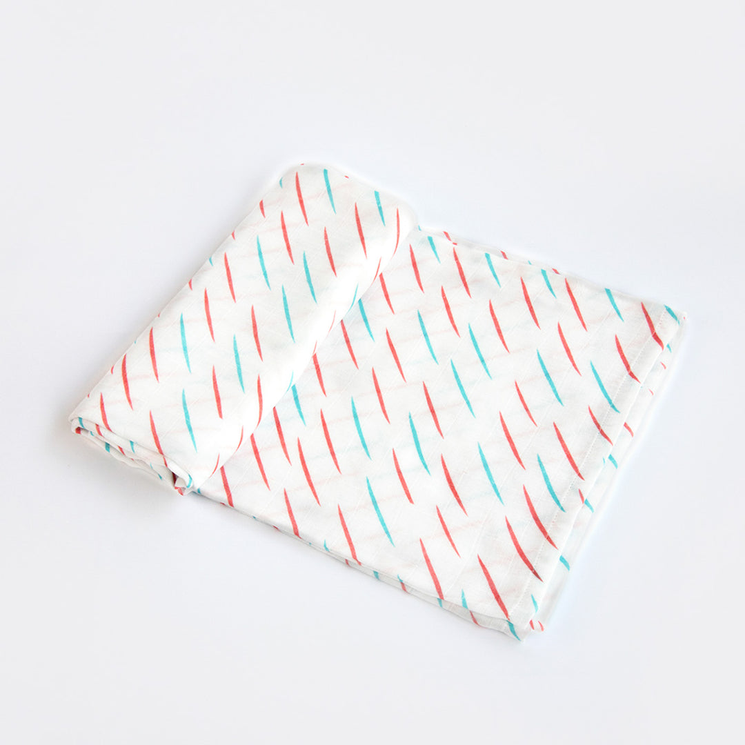 Ultra-Soft Doodle Theme Muslin Swaddle for Kids | 0-4 Years