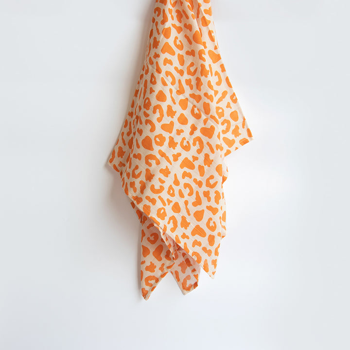 Breathable Jungle Theme Cotton Muslin Swaddle | 0-4 Years