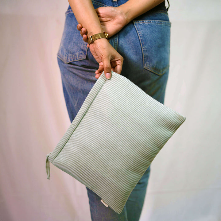 Handmade Corduroy 12 Inch I-Pad Sleeve