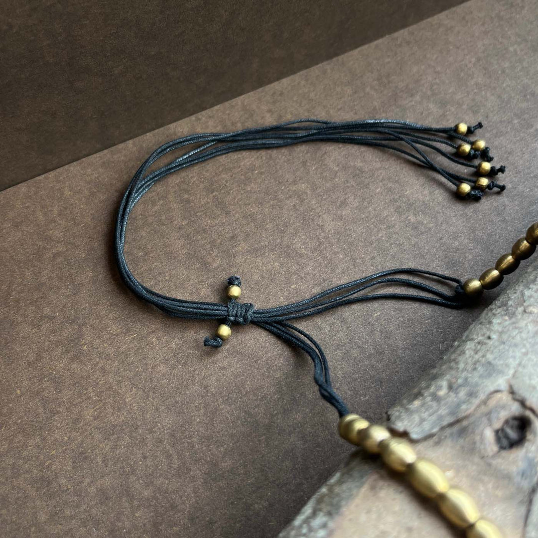 Handmade Saisha Brass Necklace