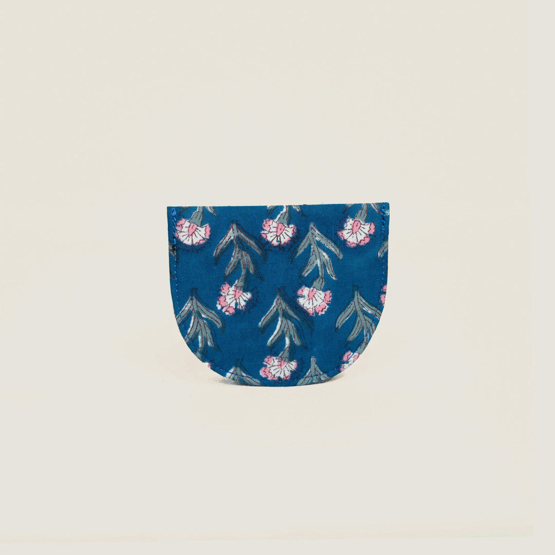 Sanjh Hand Block Printed Coin Pouch