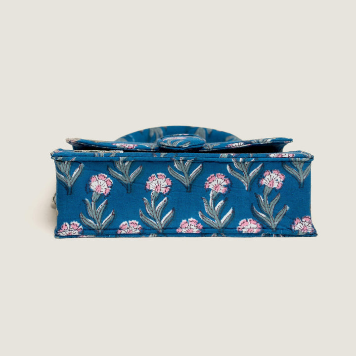 Sanjh Hand Block Printed Medium Chiq Bag