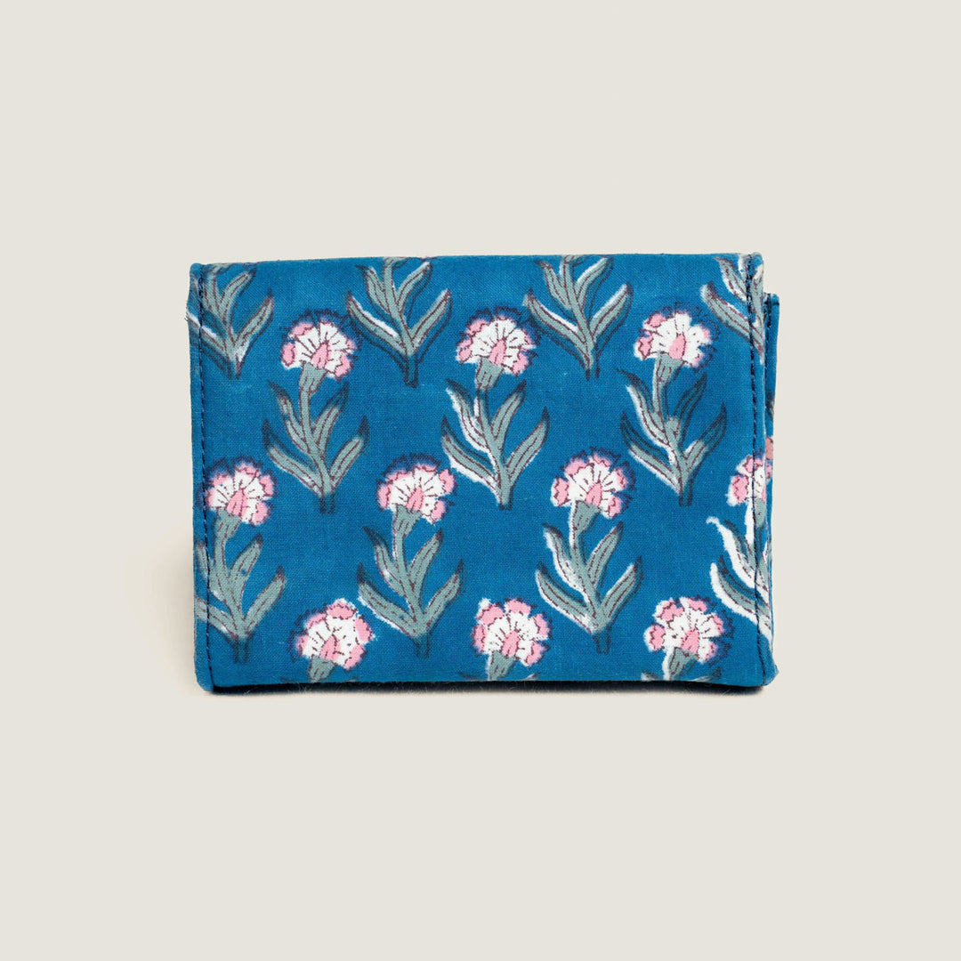 Sanjh Hand Block Printed Monaco Mini Sling Bag