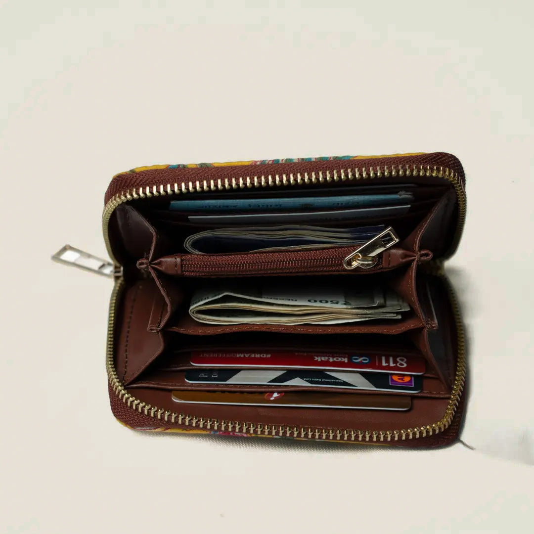 Sanjh Hand Block Printed Wallet