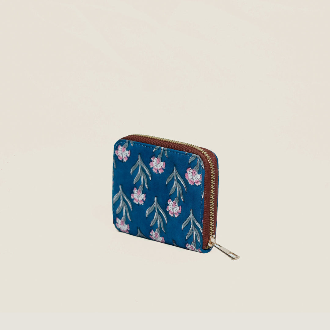 Sanjh Hand Block Printed Wallet