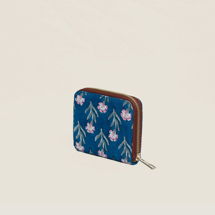 Sanjh Hand Block Printed Wallet