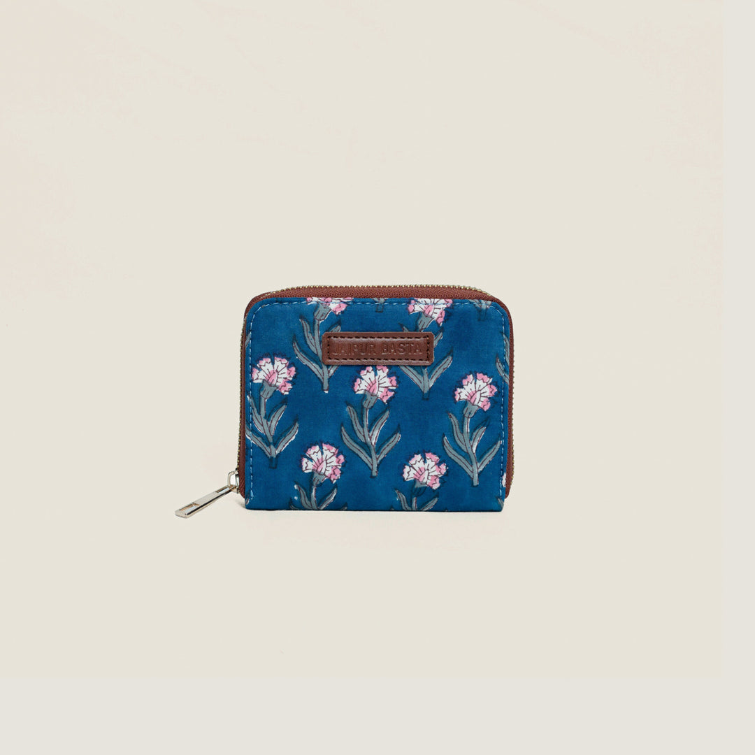 Sanjh Hand Block Printed Wallet