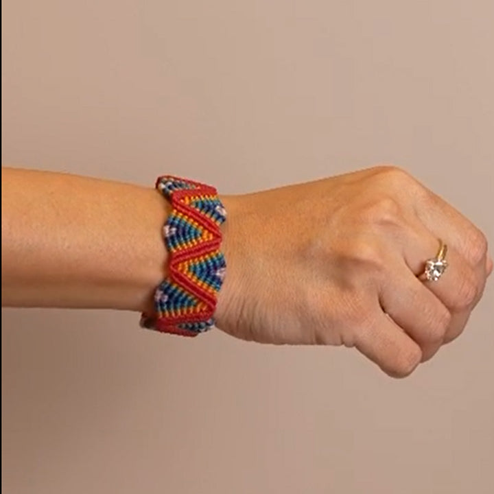 Limited Edition Bangle-Style Rakhi With Roli Chawal For Sister/Bhabhi