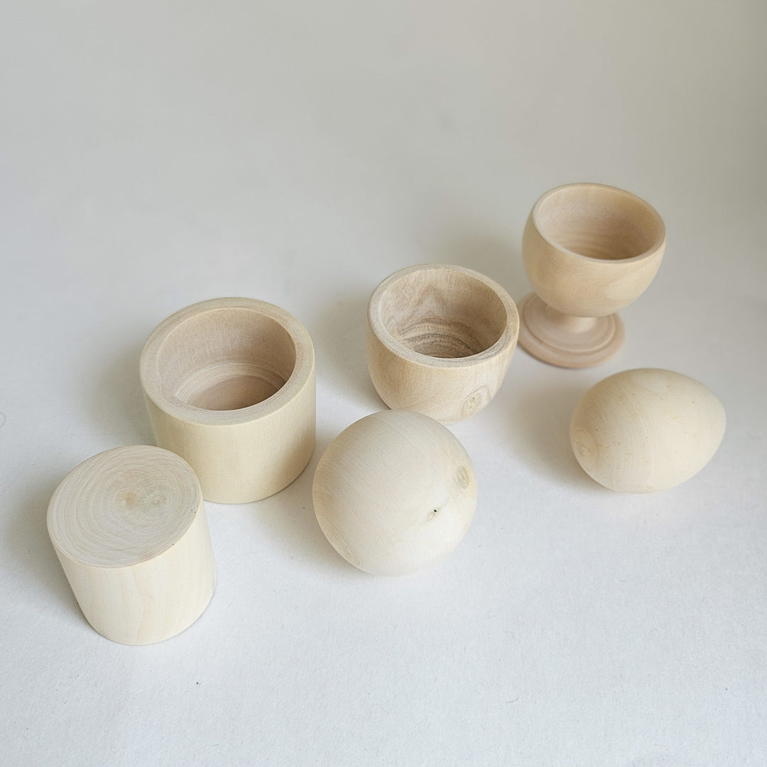 Wooden Shape Sorter | Handmade Etikopakka Learning Toy | 1+ Years