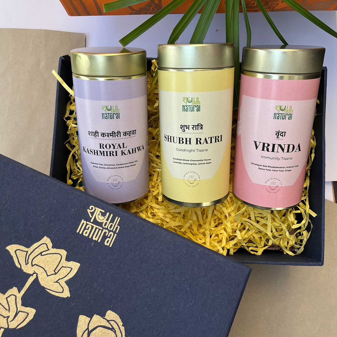 Buy Tisane Herbal Tea Diwali Hamper I Set of 3 Online On Zwende