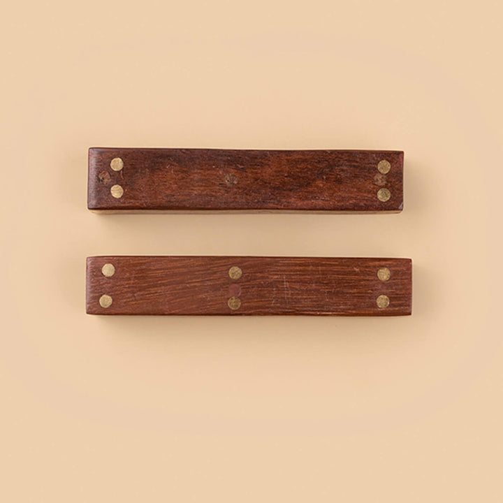 Handmade Traditional Wooden Dice | Set of 2 - Zwende