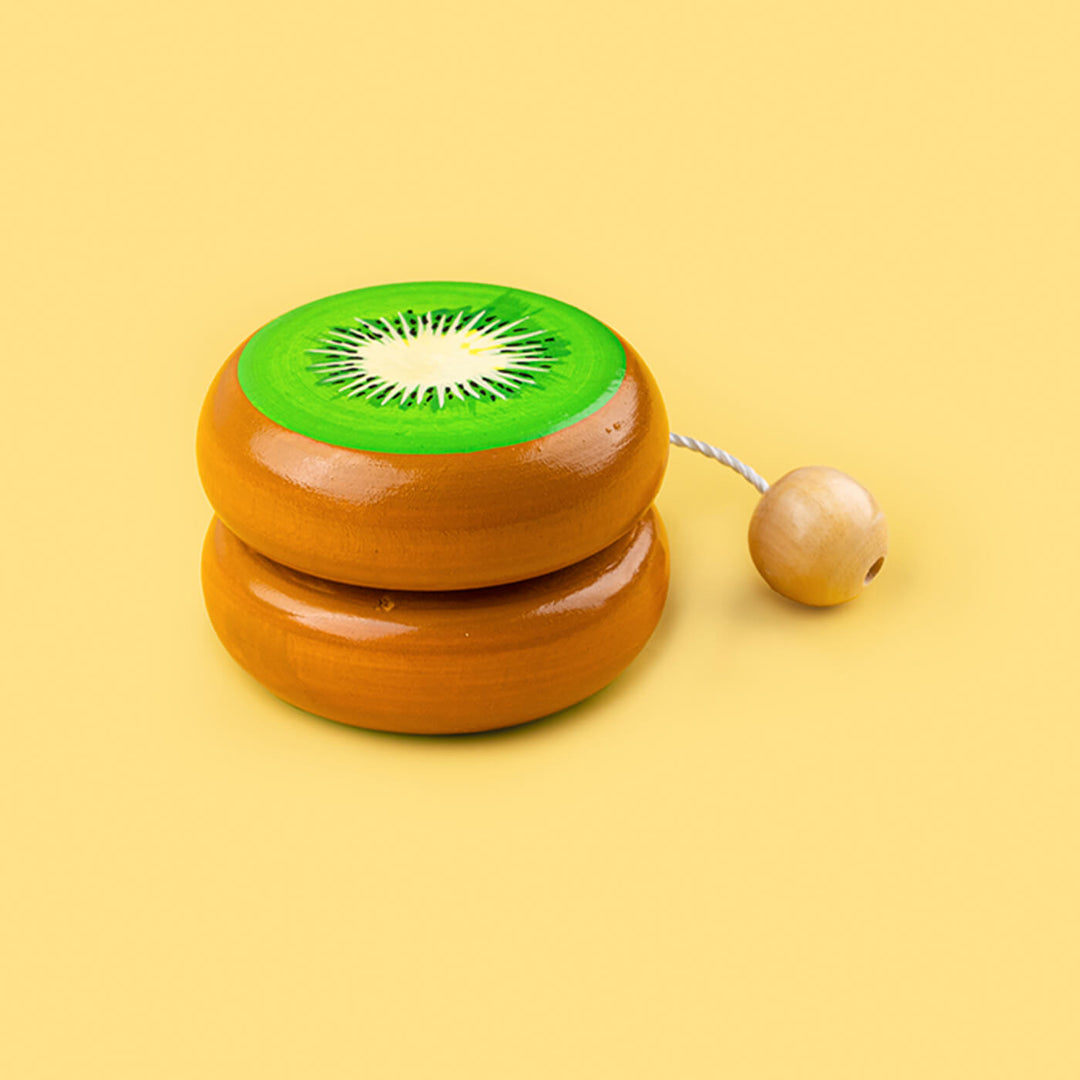 Lot De 3 Mini Yo-Yo En Bois à Peindre - Yoyos Créatifs DIY Colorés, Jeu Amusant Et Éducatif Pour Enfants Et Adultes Débutants
