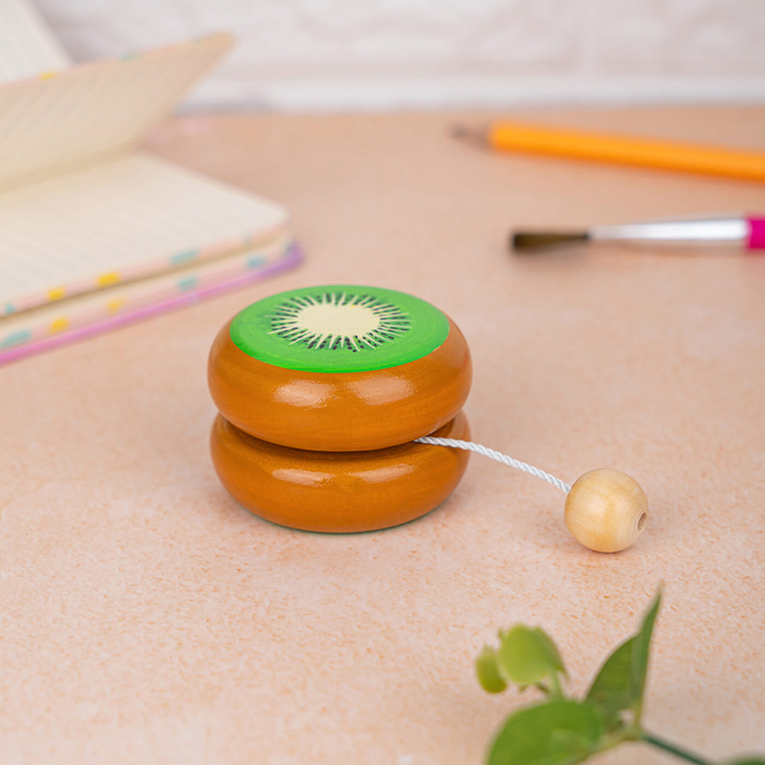Handmade Wooden Fruit Yo-Yo Toy For Kids