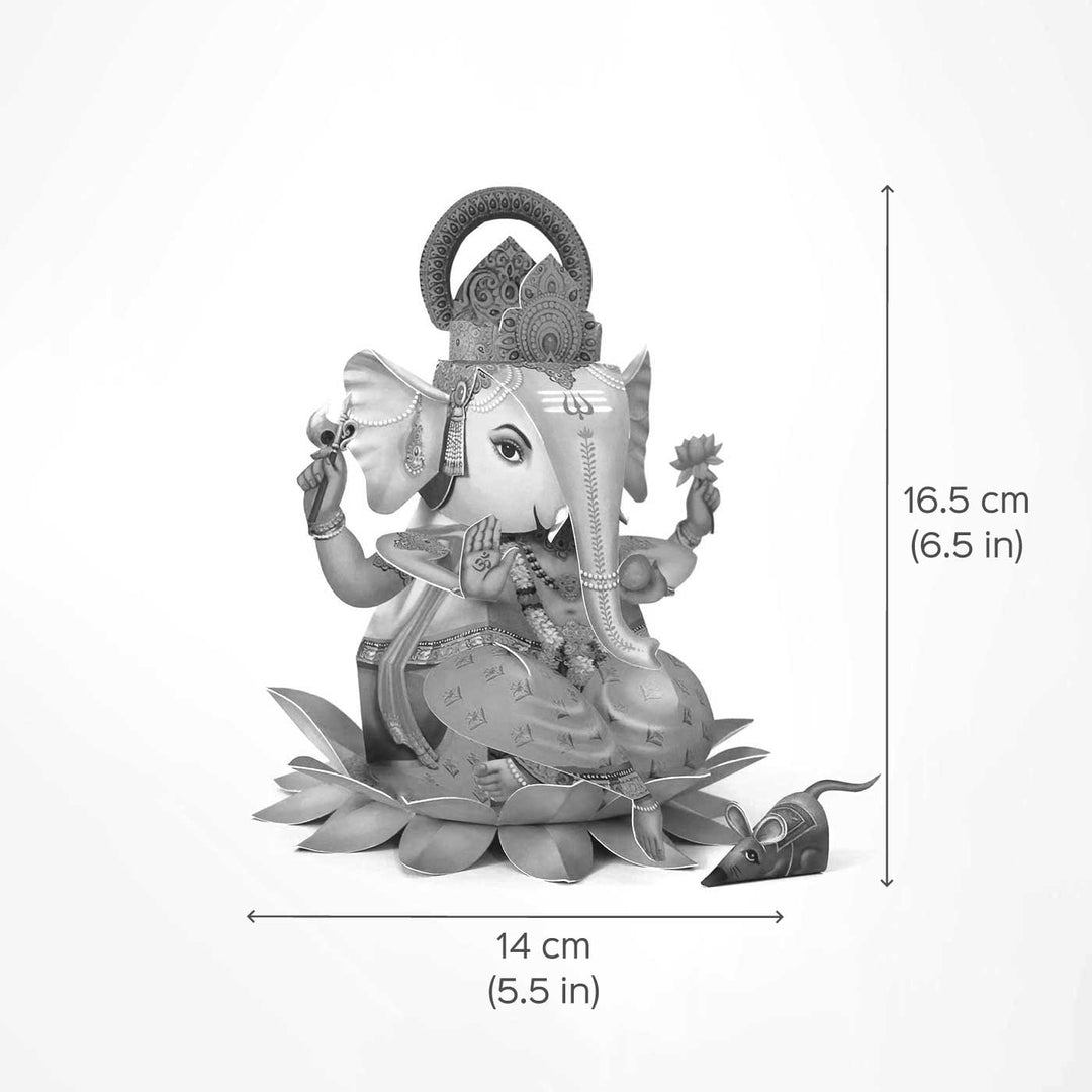 Paper Ganesha DIY Kit