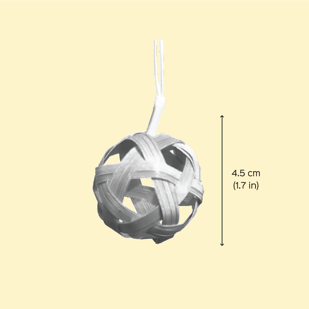 Star Full Moon Eco-Friendly Handmade Woven Bamboo LED Fairy Light