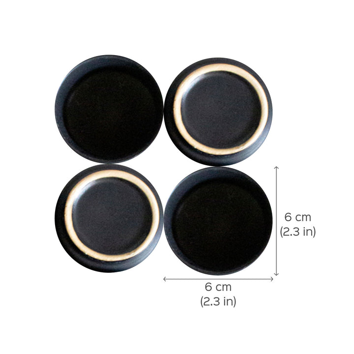 Hand-glazed Ceramic Bowls - Set of 4