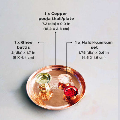 Copper Essentials Diwali Divinity Gift Hamper