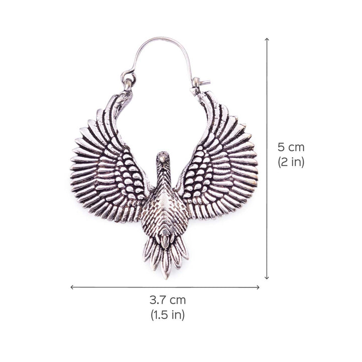 Handcrafted Western Silver/ Gold Plated Brass Earrings