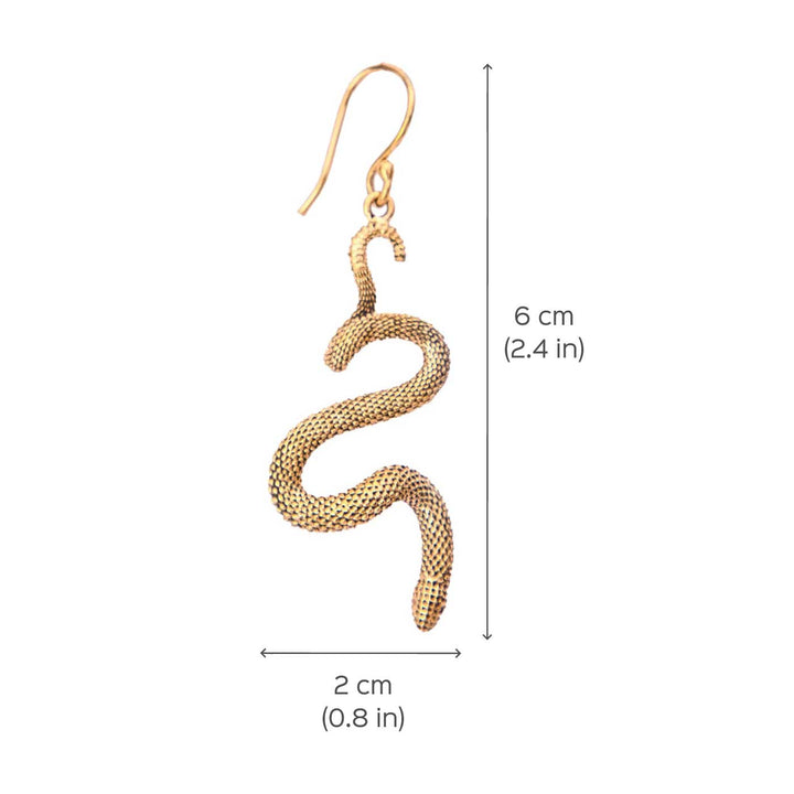 Handcrafted Western Party Wear Gold Plated Brass Earrings