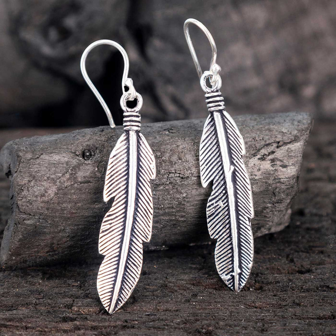 Buy Handcrafted Sylvan Sophistication Daily Wear Silver Plated Brass  Earrings Online On Zwende