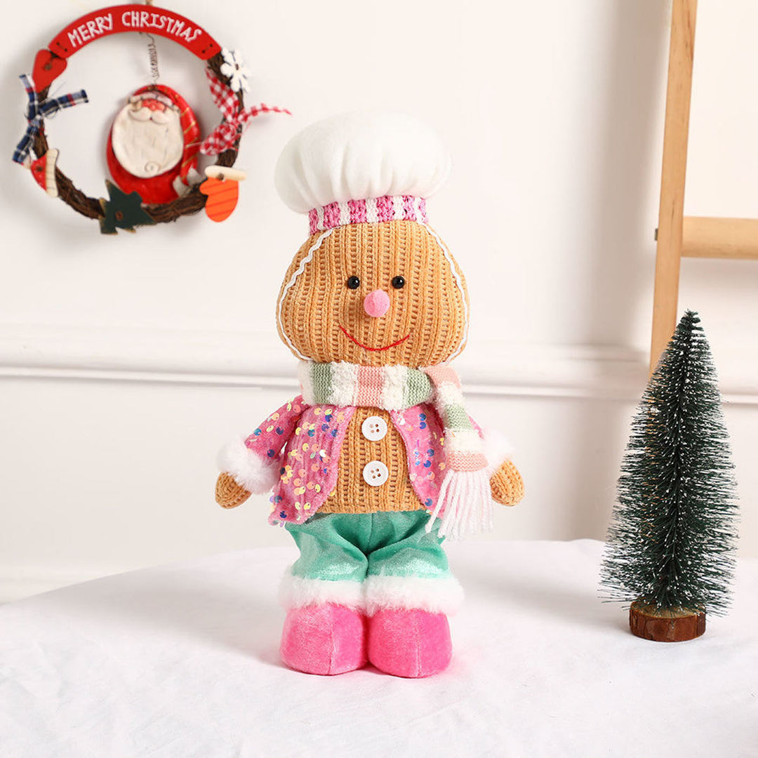 2 Pc | Sugar Frost Gingerbread Duo Plush Figurine