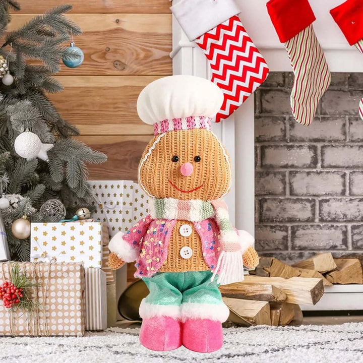 2 Pc | Sugar Frost Gingerbread Duo Plush Figurine