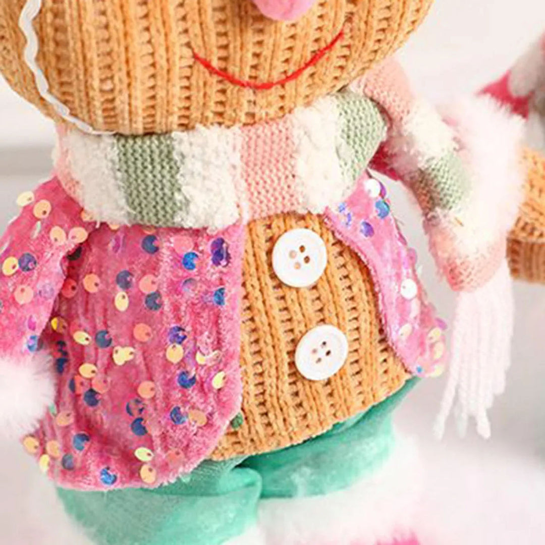 2 Pc | Sugar Frost Gingerbread Duo Plush Figurine
