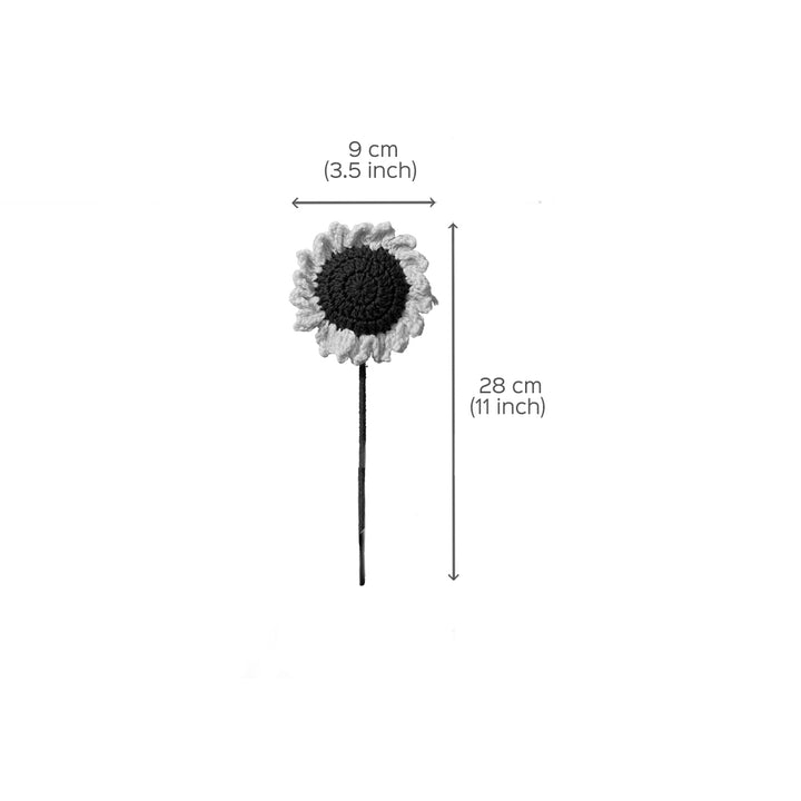 Handcrafted Crochet Flower | Sunflower