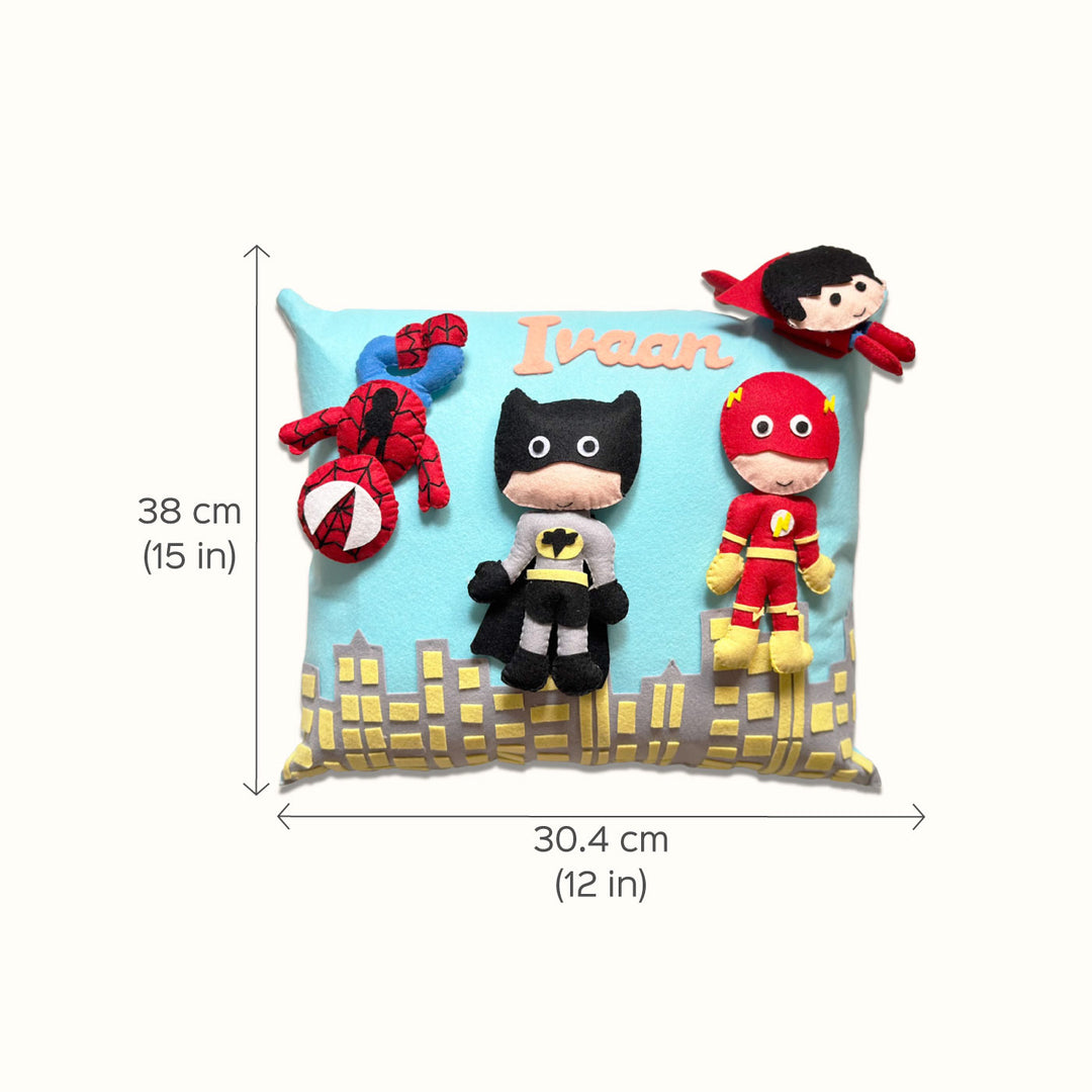 Personalized 3D Felt Kids Themed Pillow