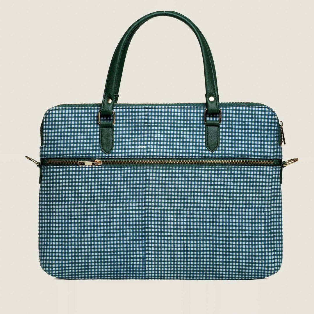 Surai Hand Block Printed Laptop Bag