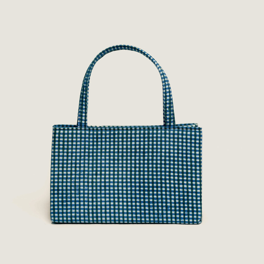 Surai Hand Block Printed Selena Mini Bag