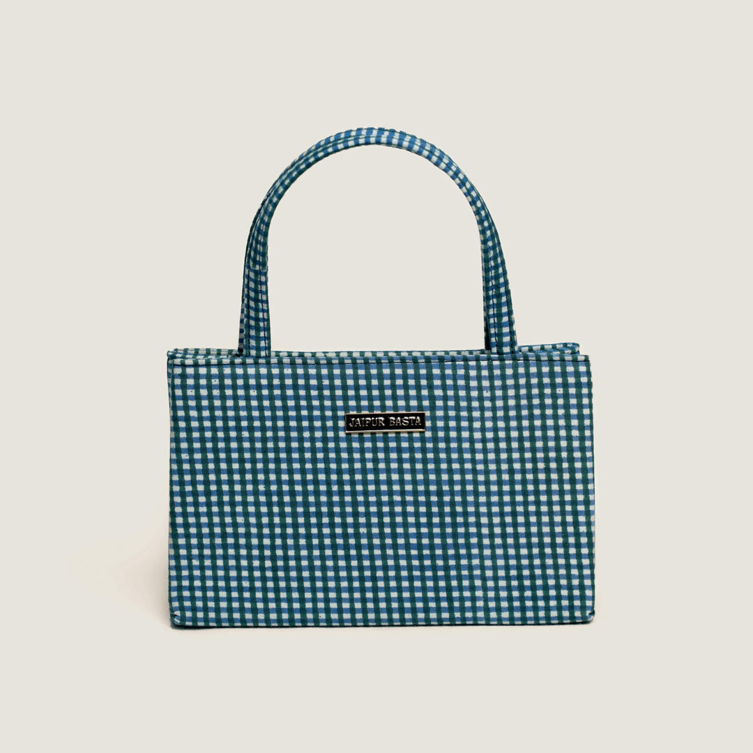 Surai Hand Block Printed Selena Mini Bag