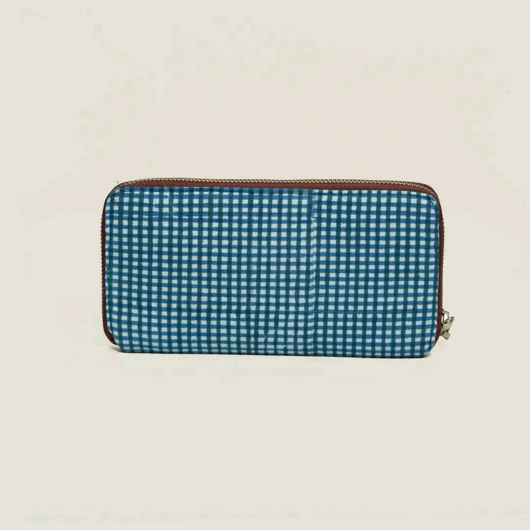 Surai Hand Block Printed Wrist Clutch