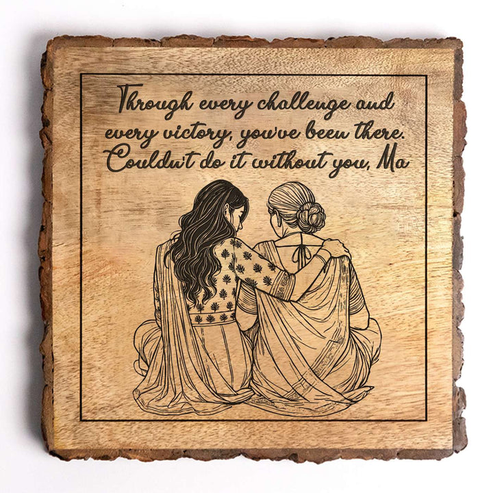 Personalized Hand Carved Engraved Mother In Law Theme Wooden Decorative Plaque