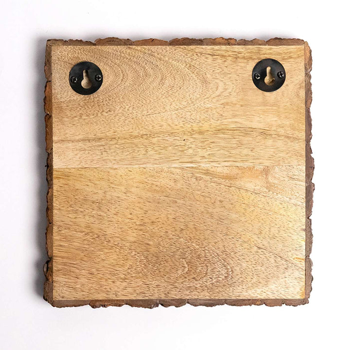 Personalized Hand Carved Engraved Dadi And Grandson Theme Wooden Decorative Plaque