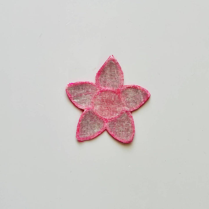 Handmade Mirror Work Star Design Tealight Holder
