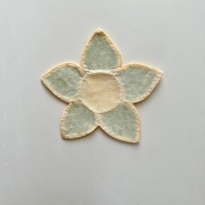 Handmade Mirror Work Star Design Tealight Holder