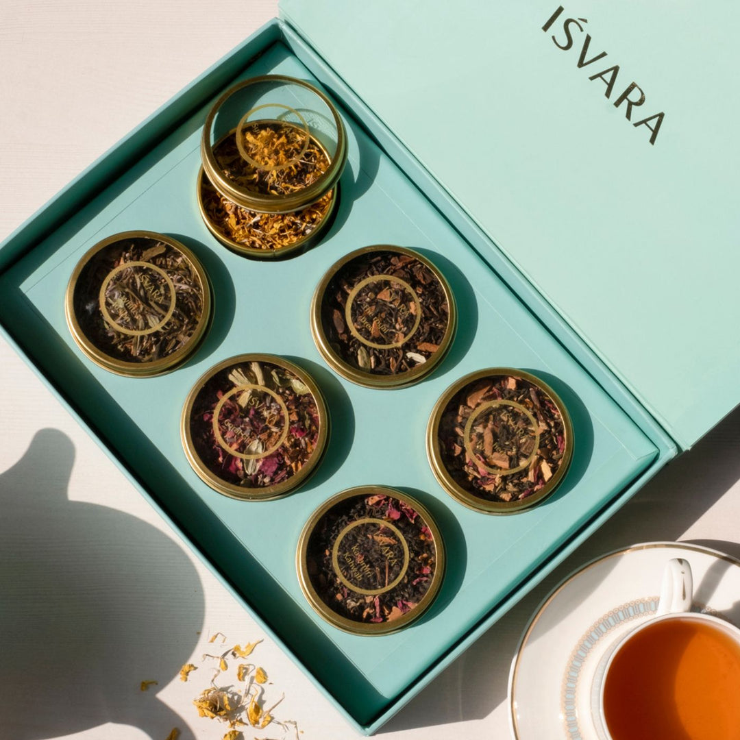 5 Types of Handblended Herb Tea Gift Bundle