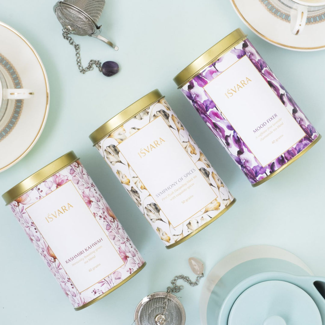 Tea o'clock Gift Bundle I Pack of 3 Handblended Herb Tea
