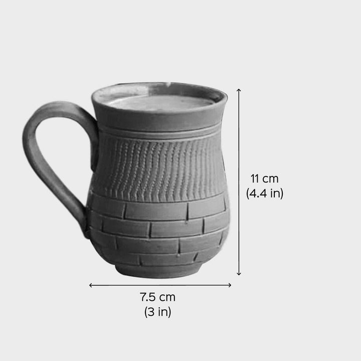 Handmade Peshwa Terracotta Mugs