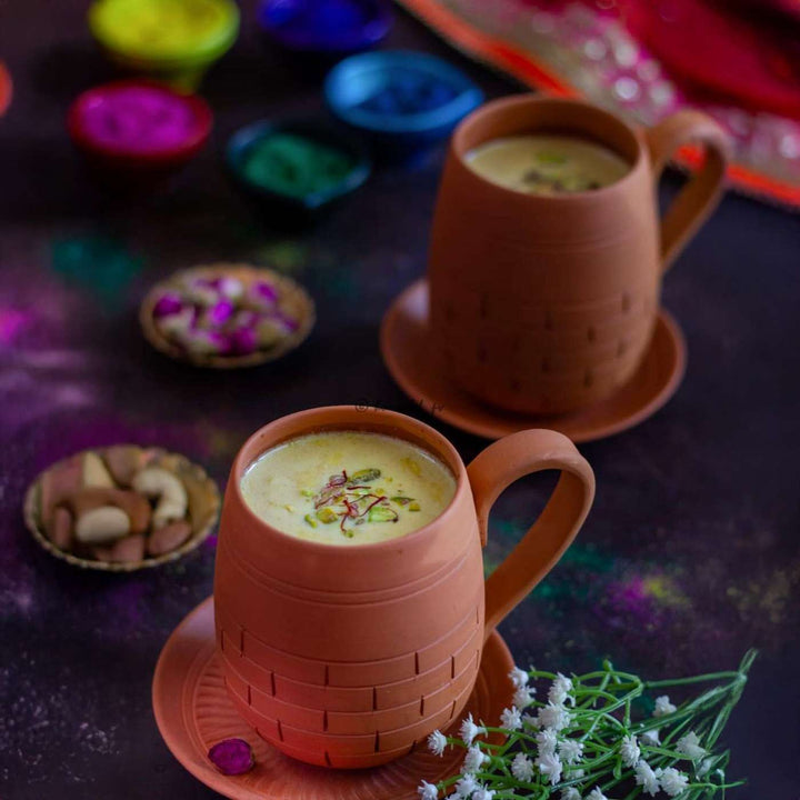 Handmade Large Maharaja Terracotta Mugs
