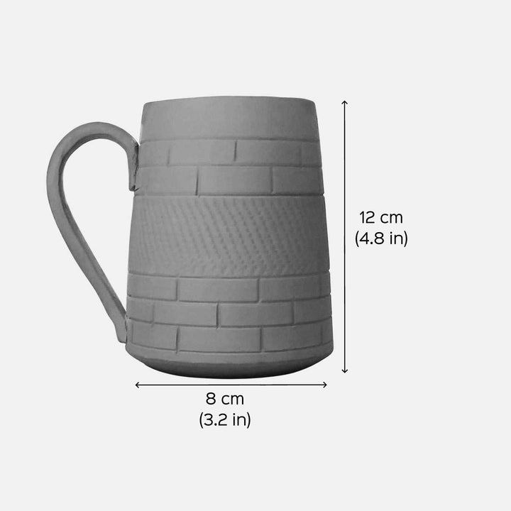 Handmade Large Nawabi Terracotta Mugs