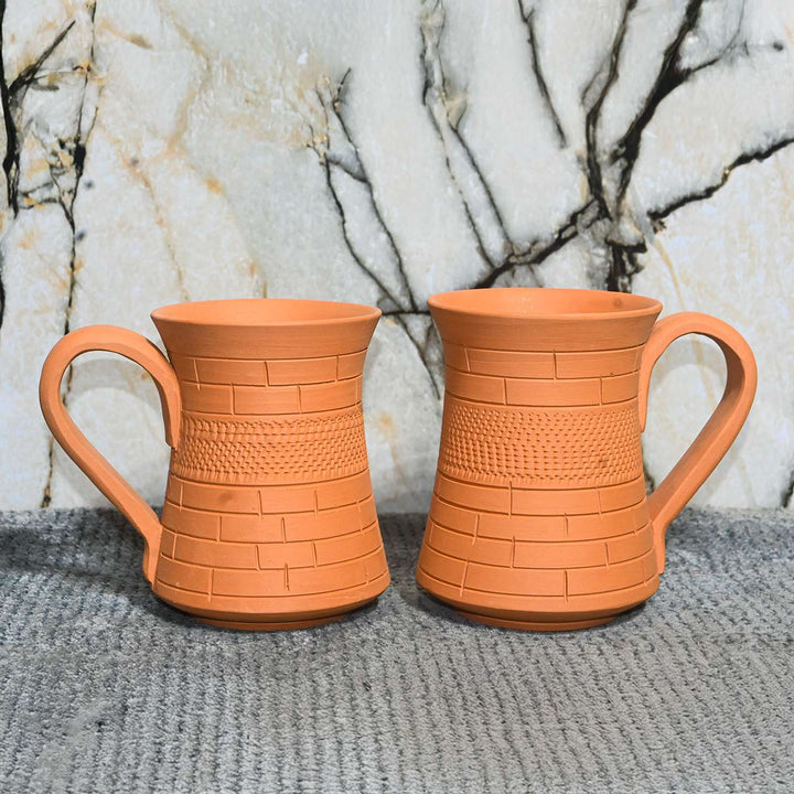 Handmade Royal Terracotta Mugs