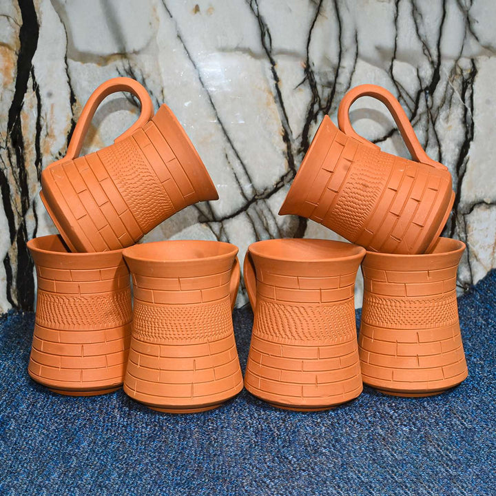 Handmade Royal Terracotta Mugs