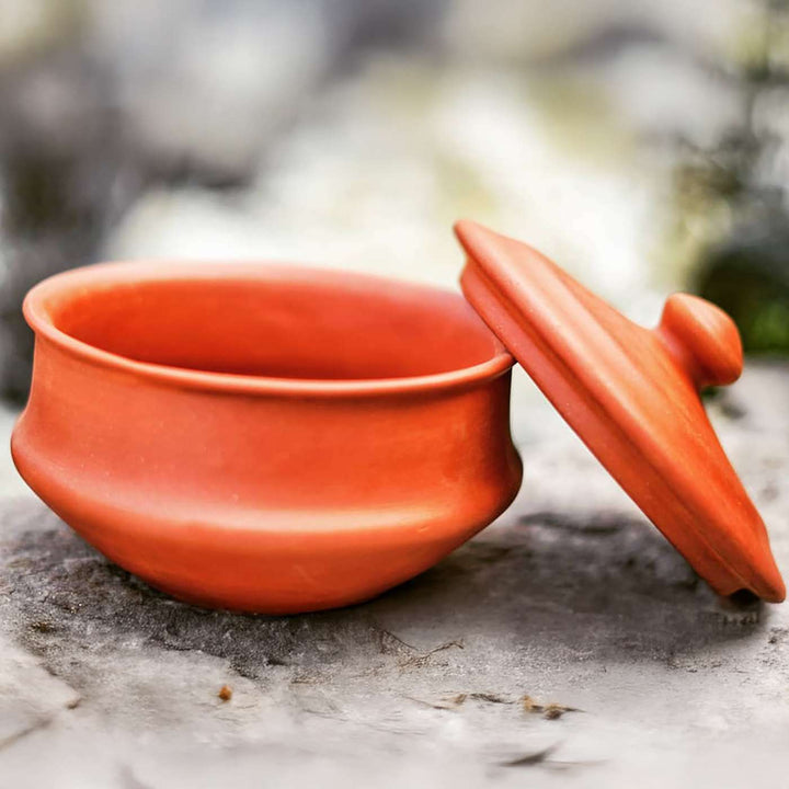 Handmade Terracotta Serving Handi / Pot | Set Of 3