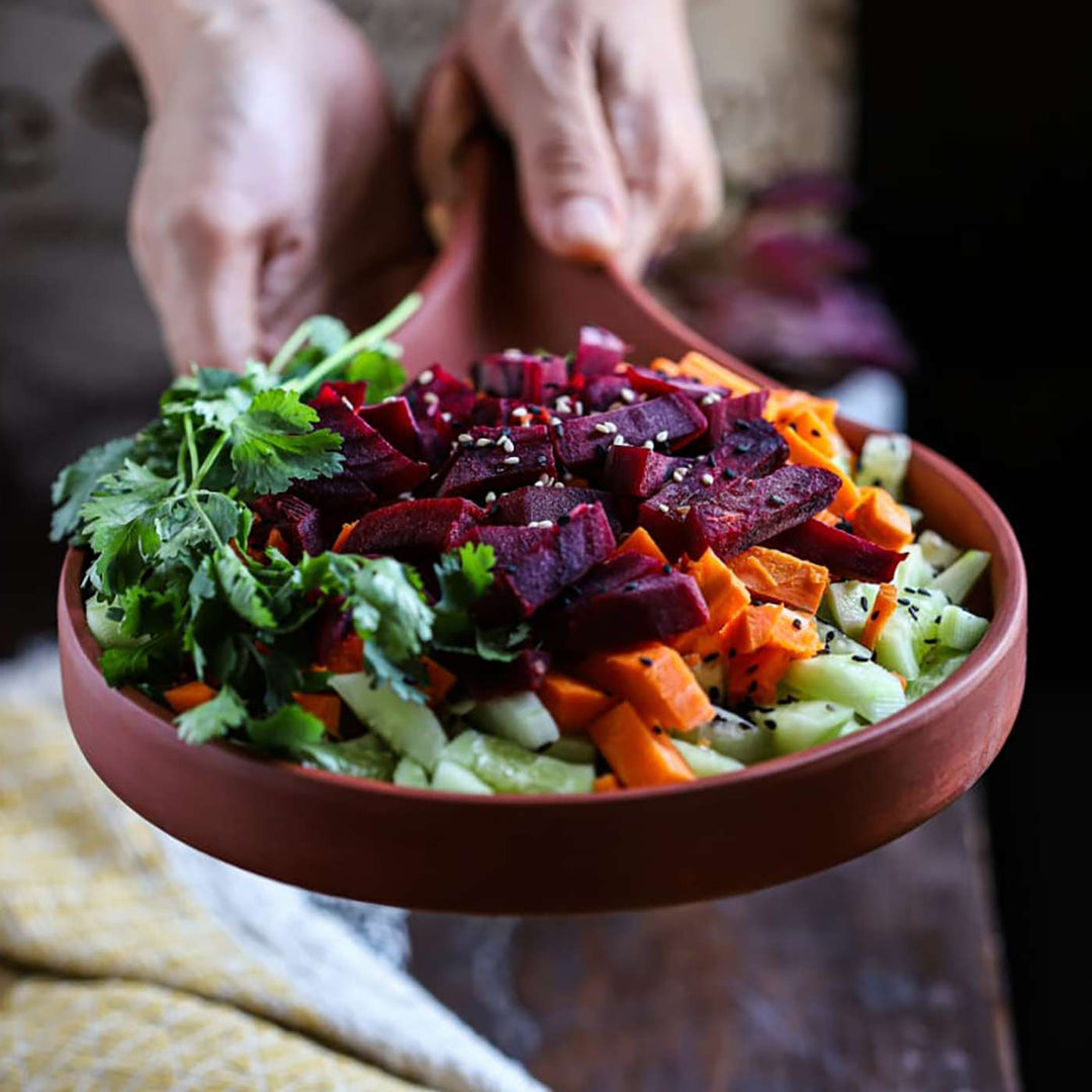 Handmade Terracotta Pizza Platter