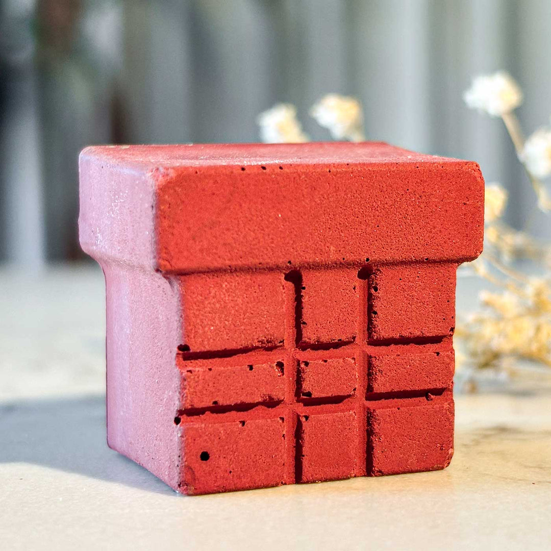 Handmade Tiny Tinsel Concrete Gift Hamper | Xmas Gifting Ideas | Set Of 5