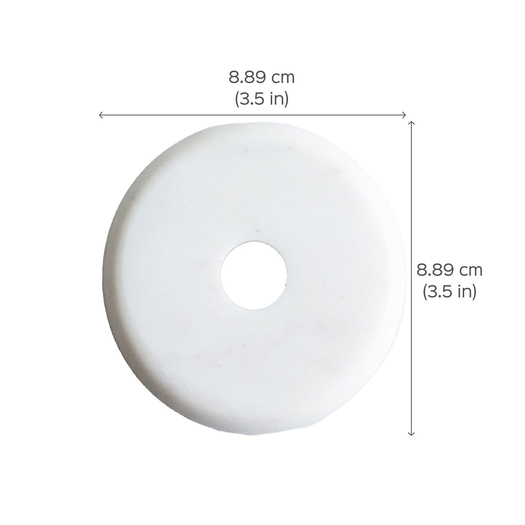 Indian Marble Round Pen Holder